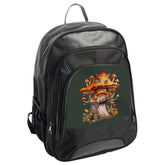 Mushroom House BackPack, Cottagecore Travel Bag, Fungicore Fantasy BackPack, Unique Backpack for School College Students - Tawshia